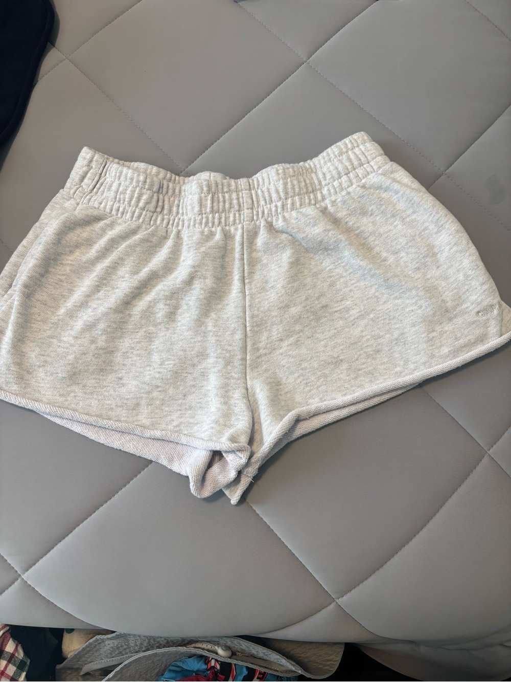 Garage Heather Light Gray Athletic Lounge Shorts